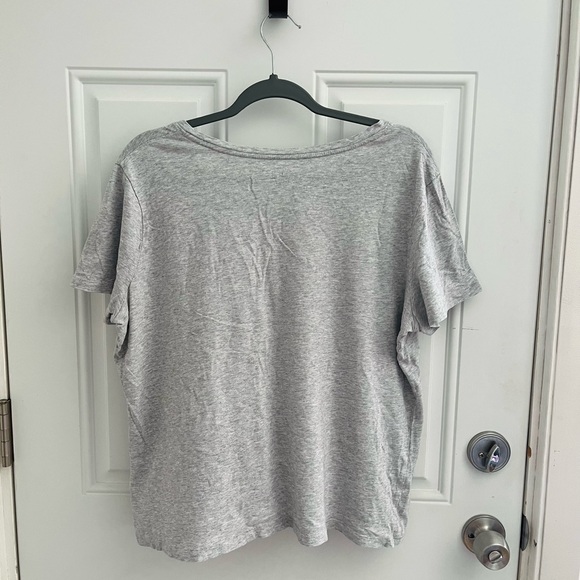 time and tru comfy and casual gray short sleeve tee size XL women's - Picture 5 of 5